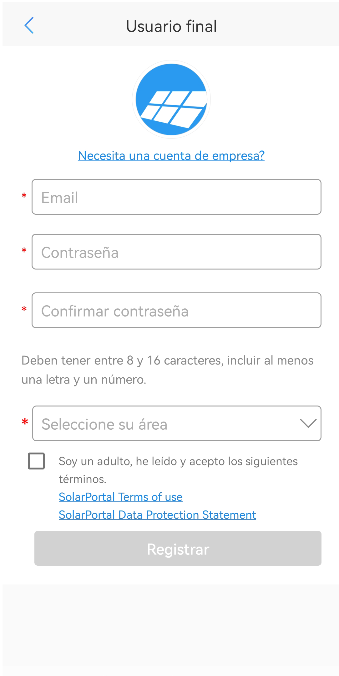 Paso 2 instalar app fusion solar